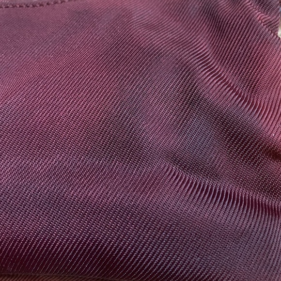 Small Burgundy Coach Purse - Picture 4 of 4